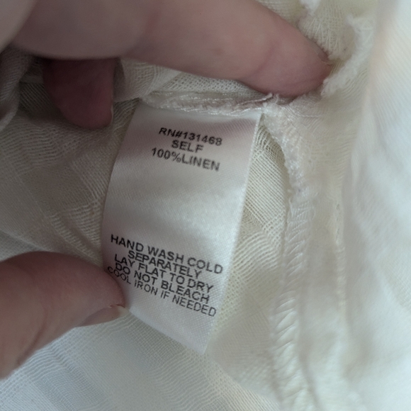 Fate Cream linen blouse - Picture 3 of 4